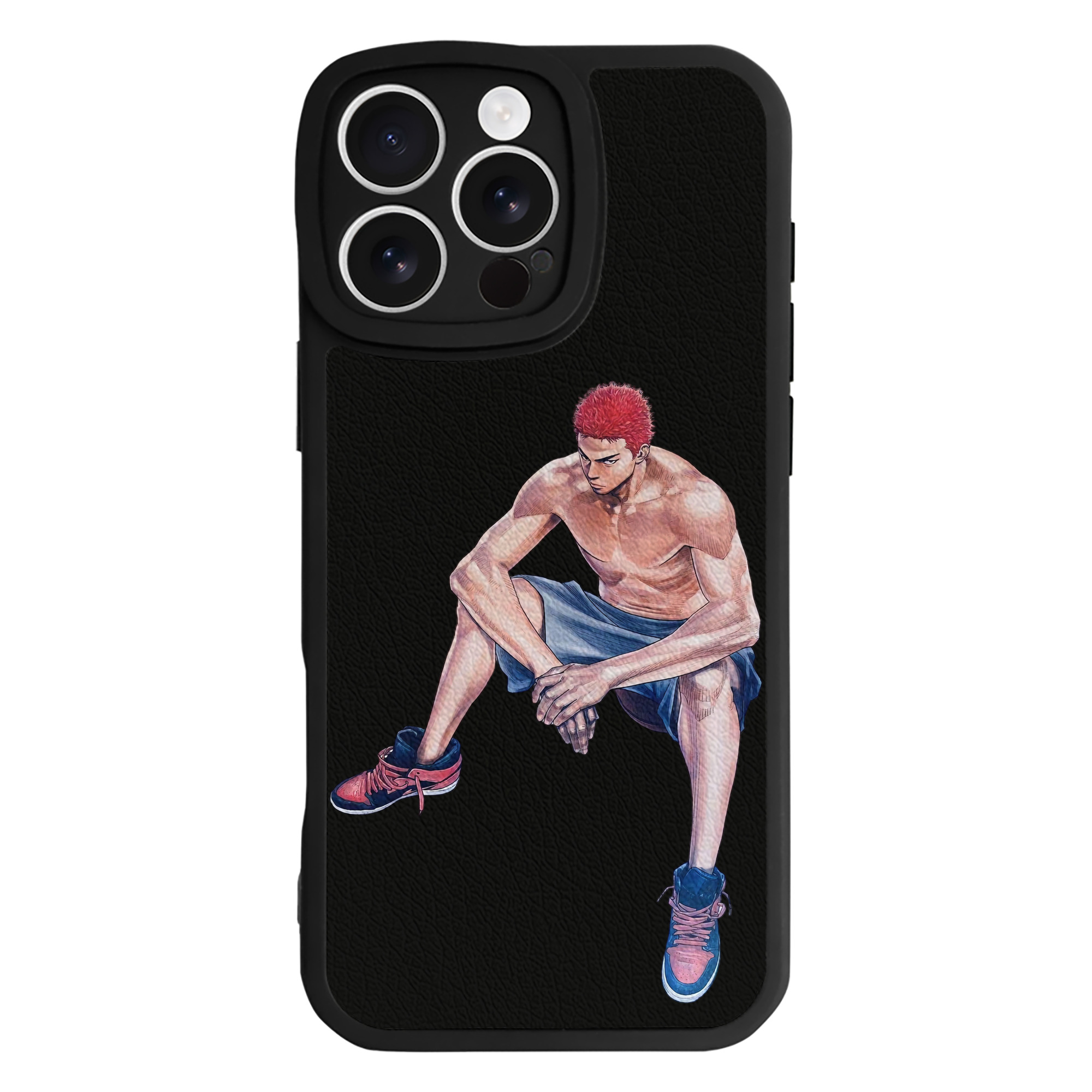 （画像用） SLAM DUNK／スラムダンク 【iPhone 16シリーズ対応】シリコンスマホケース（レザー調） 材質：シリコン